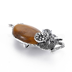 Брошь в виде слона PALLOY-N166-001-B01-RS