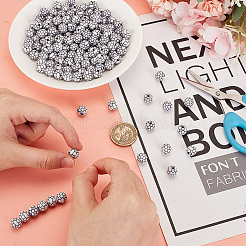 200 шт. Непрозрачные акриловые бусины&nbsp;SACR-HY0001-08