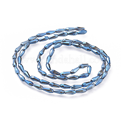 Гальванизируйте прозрачное стекло бисер нитей&nbsp;EGLA-L015-FR-A03