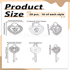 20шт 2 стиля подвески из сплава FIND-LP0005-97