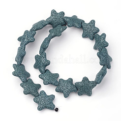 Звезда из натурального лавового камня G-L415-02