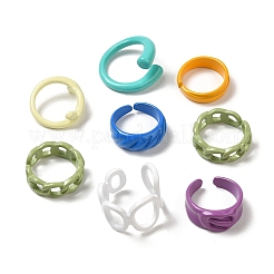 Кольца манжеты из сплава RJEW-MSMC002-12