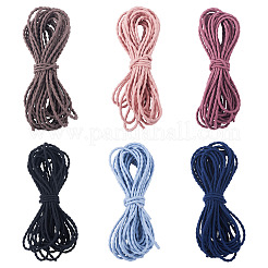 Cordons élastiques en polyester 30 couleurs 6 m&nbsp;EC-TA0001-07D