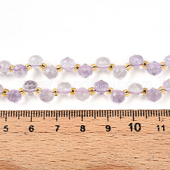 Природный аметист нитей бисера G-T141-56