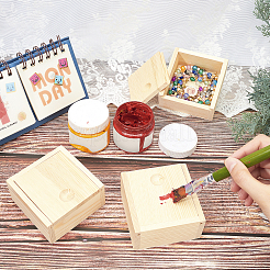 Деревянный ящик для хранения мыла ручной работы WOOD-GA0001-05