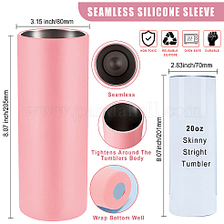 Cup-Manschette aus Silikon&nbsp;AJEW-WH0244-02D