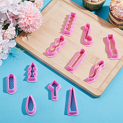 11 pz 11 stili stampi in plastica pp&nbsp;DIY-HY0002-78