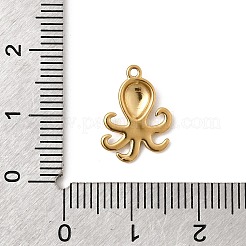 Pendentifs en acier inoxydable 304 sur le thème de l'océan&nbsp;STAS-G389-03G-08