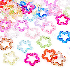 60 шт. 12 стиля прозрачных акриловых подвесок&nbsp;MACR-TA0002-48