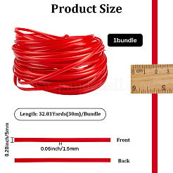 Пластиковый шнур с имитацией трости длиной 30 м.&nbsp;OCOR-GF0005-40B