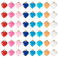 50 шт. эмалированные подвески из нержавеющей стали 304&nbsp;STAS-TA0003-32A