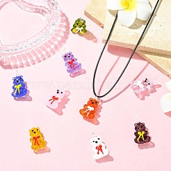 9шт 9 цвета подвески ручной работы лэмпворк&nbsp;LAMP-CJ0002-64