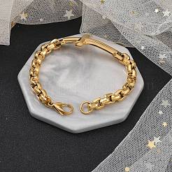 Браслеты из нержавеющей стали 304 BJEW-Q009-01G