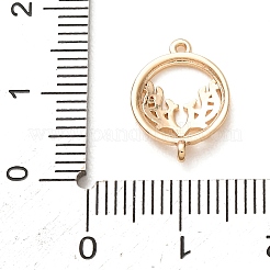 Breloque connecteur en laiton&nbsp;KK-CBA2F8A-01G