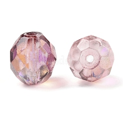 Полированные чешские стеклянные бусины LAMP-O017-151-DM10