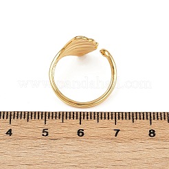 Латунные регулируемые манжеты для женщин&nbsp;RJEW-B132-01B-P