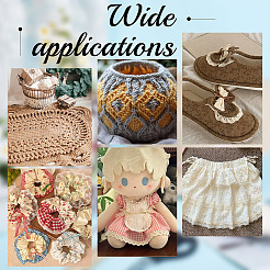 30 ярд двухцветной хлопковой плетеной волнистой кружевной ленты&nbsp;OCOR-NB0002-26