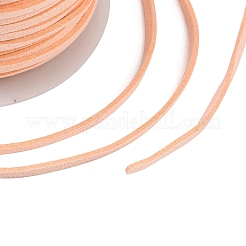 Cordon en faux suède de 50 mètre&nbsp;LW-U001-01K