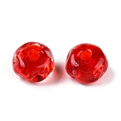 Бусы лэмпворк ручной работы LAMP-T021-15F