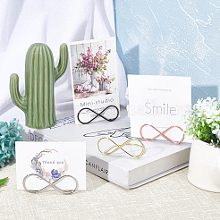 4 стиль 8 шт железный держатель для карточек&nbsp;ODIS-CA0001-01