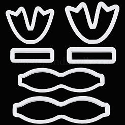 4 коробка 2 вида пластиковых форм&nbsp;DIY-SC0030-52A