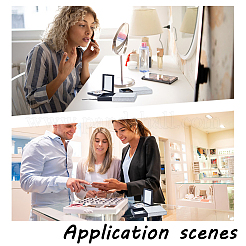 Картонные коробки с рисунком звездного неба&nbsp;LS-CON-WH0087-40A