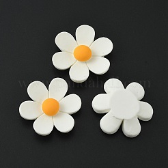 Cabochons di opaco resina&nbsp;RESI-WH0026-75C-09