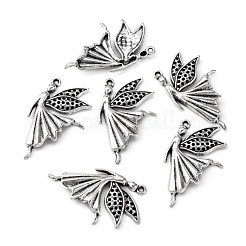 Tibetischer stil Aluminium Anhänger & Charms&nbsp;TIBEP-12940-AS-FF