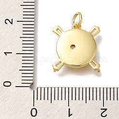 Стойки обшивки латунь микро проложить Циркон подвеску KK-I720-28G