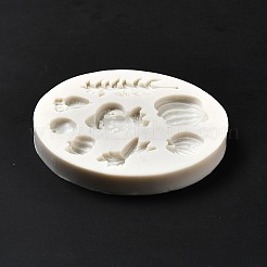 Diy осенний орнамент пищевые силиконовые Молды&nbsp;LS-DIY-G054-B02