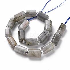 Природные лабрадорита бисер нитей G-S345-8x11-001