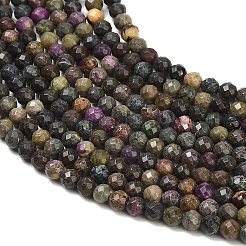 Fili di perline di stichtite di atlantisite naturale&nbsp;GG-CBA3921-A01-4mm