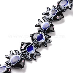 Фарфоровые бусины ручной работы&nbsp;X1-PORC-G002-54B