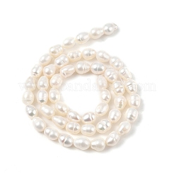 Нити из натурального культивированного пресноводного жемчуга PEAR-I007-01B-06B