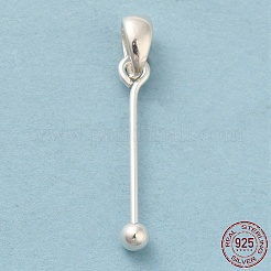 925 кулон поручитель из чистого серебра STER-P048-01B-S