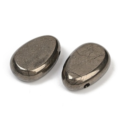 Подвески-слезинки из натурального пирита G-R012-03