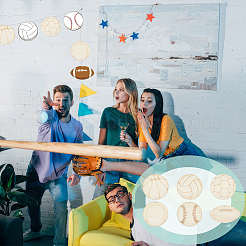 Спортивный мяч DIY-WH0430-935