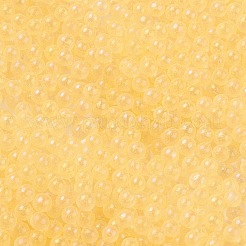 Светящиеся прозрачные стеклянные круглые бусины&nbsp;GLAA-F124-D10-A