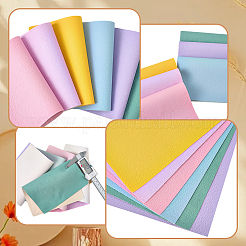 6 шт. ПВХ кожаная ткань&nbsp;DIY-CL0002-27A