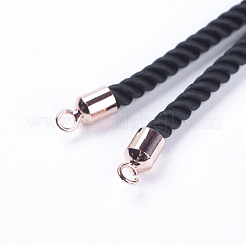 Création de bracelets à cordon torsadé en nylon&nbsp;MAK-F018-04RG-RS