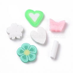 Cabochons en pâte polymère manuels&nbsp;CLAY-G108-01C