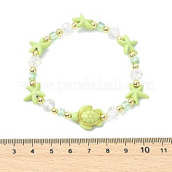 Stretcharmbänder aus Glas&nbsp;BJEW-JB13847
