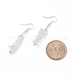 Набор украшений из бисера с кристаллами натурального кварца&nbsp;SJEW-JS01232-05