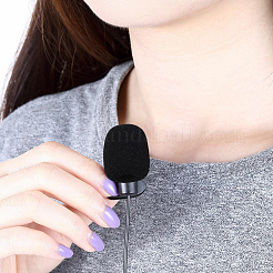 3 шт. чехол для микрофона из полиэстера с помпоном&nbsp;AJEW-CN0004-89