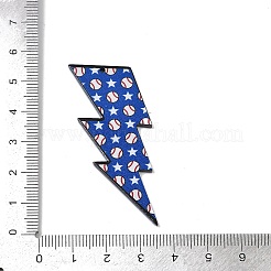 Подвески из непрозрачного акрила с двусторонней печатью FIND-D283-09J