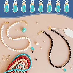 100шт подвески из синтетической бирюзы&nbsp;FIND-AR0004-20