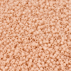 MIYUKIデリカビーズ  シリンダー  日本製シードビーズ  11/0  （db2351)デュラコート不透明淡い桃  1.3x1.6mm  穴：0.8mm  約2000PCS /ボトル  10 G /ボトル&nbsp;SEED-JP0008-DB2351