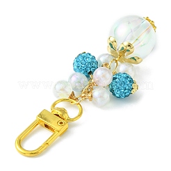 Круглые акриловые подвески HJEW-JM01101