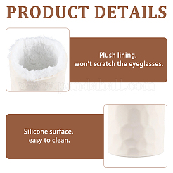 Portapenne in silicone e lana&nbsp;AJEW-WH20128-110A