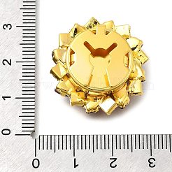 Goldfarbene Strassknöpfe aus Legierung&nbsp;LS-BUTT-WH0051-02D-G